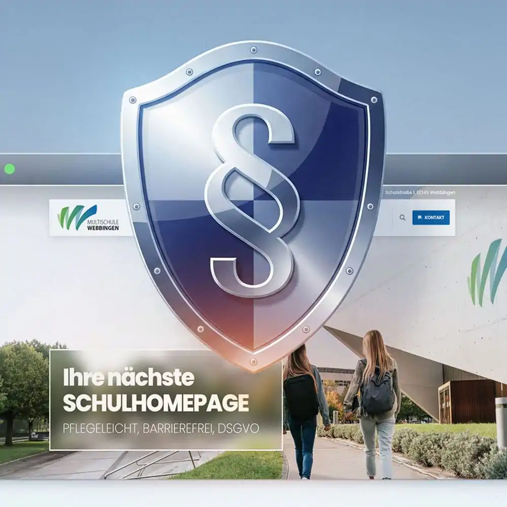 Lehrkraft pflegt entspannt die Grundschul-Website &ndash; einfach und ohne technische Kenntnisse